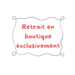 [vide] Grand pot en verre avec fermoir métal