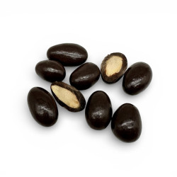 Amandes grillées chocolat noir