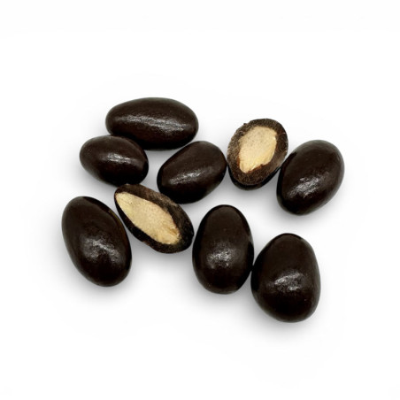 Amandes grillées chocolat noir